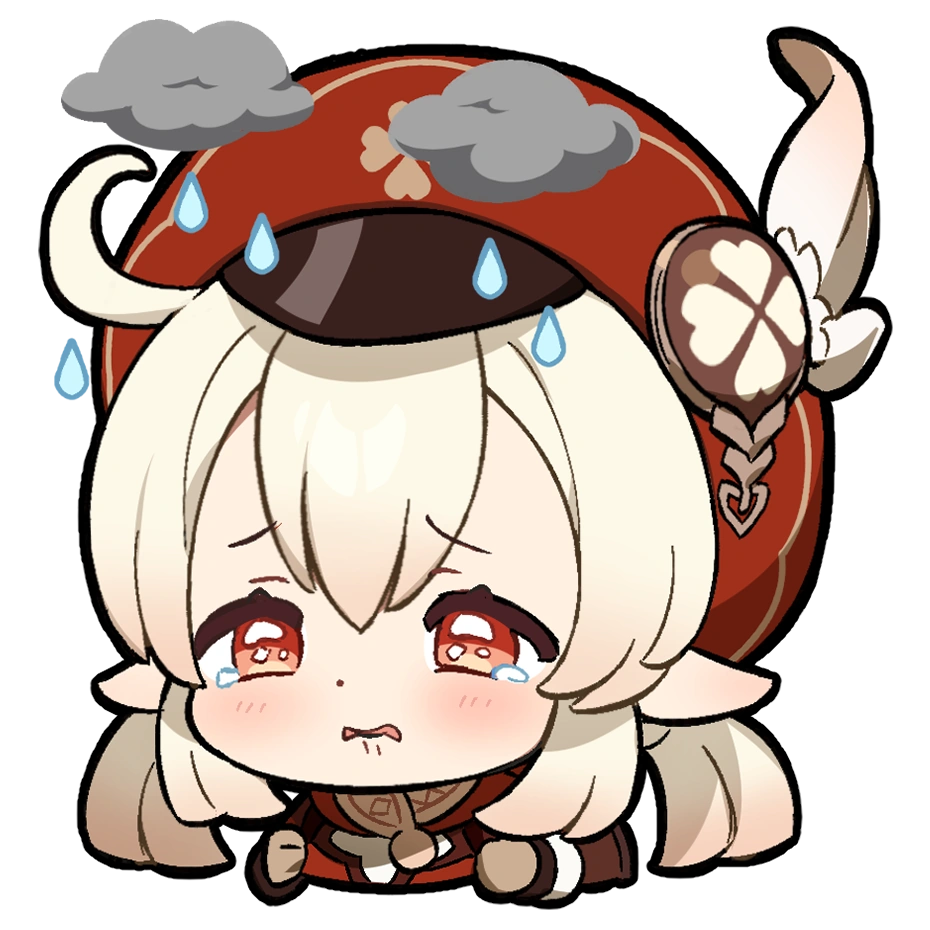 Klee is feeling sad about you disabling JavaScript